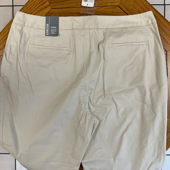 *CHICO'S* Salt Wash Cataline Capri Pants NWT Size 12 - Picture 4 of 10